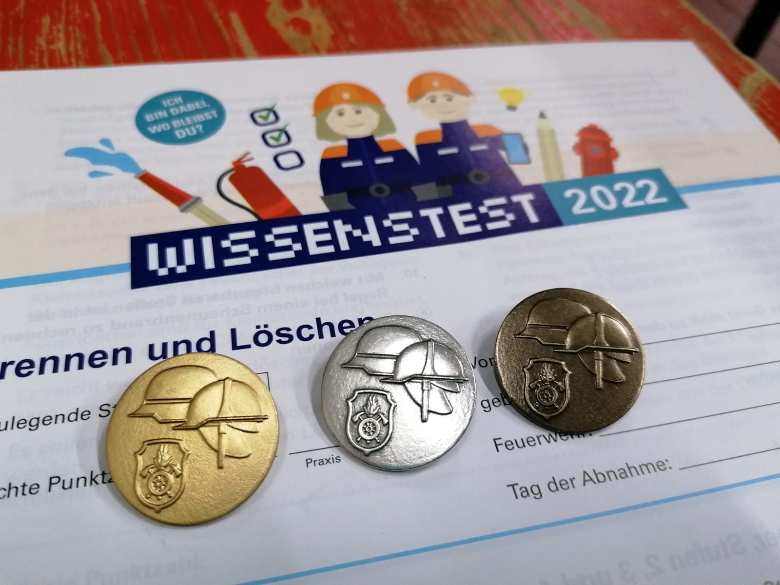 421 Buben und Mädchen der Jugendfeuerwehren aus dem Landkreis Traunstein absolvierten den Wissenstest 2022.absolvierten den 