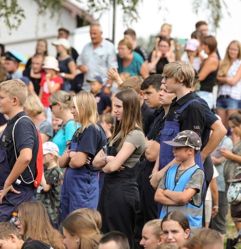 Rund 1000 Menschen kamen nach Heiligkreuz zum Tag der Jugendfeuerwehr
