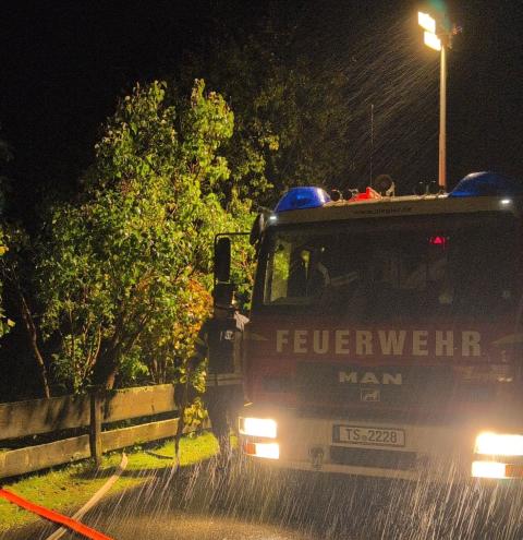 Feuerwehr Hart im Einsatz