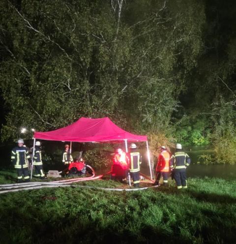 Einsatz für Feuerwehr Stein