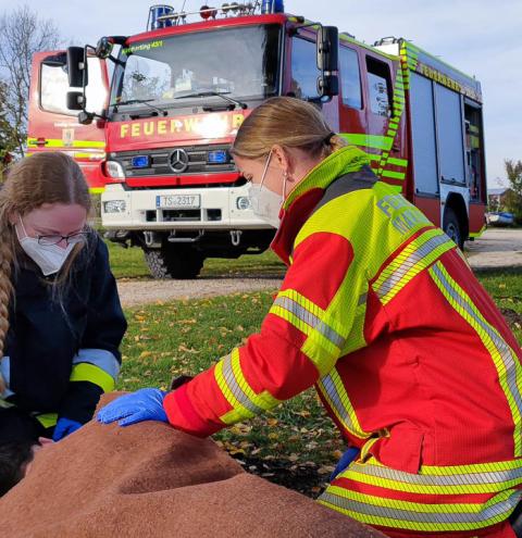 Vierstündiger Einsatzmarathon – Rettungskräfte trainieren die Zusammenarbeit