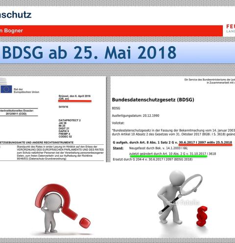 Onlineseminar Datenschutz – Der Datenschutzbeauftragte des KFV informierte