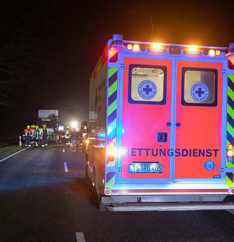 Wonneberg – schwerer Unfall bei Überholmanöver