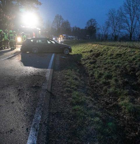 Wonneberg – schwerer Unfall bei Überholmanöver