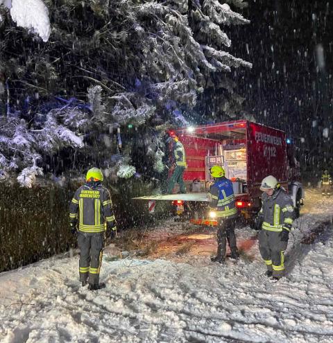 Grabenstätt - nächtlicher Einsatz 1